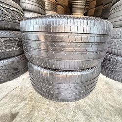 255/40/20 Goodyear Eagle F1 60% Tread (2)