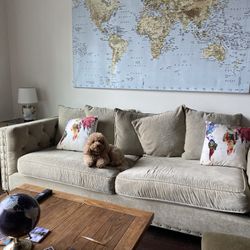 Extra Large World Map Wall Art 