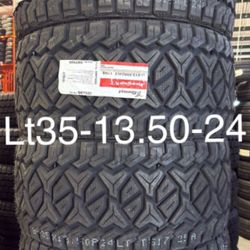 Set of four (4) 35135024LT Gripmax R/T with free Installation mount and balance 35-13.50-24