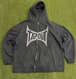 Black Tap Out mens zip up
