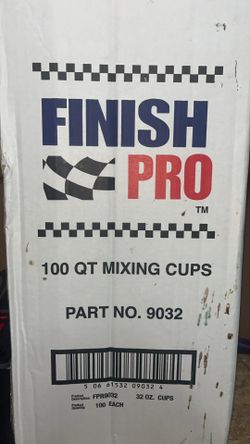Finish Pro Mixing Cups 