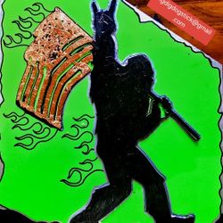 4 Sale 2 BIGFOOT SIGNS . 