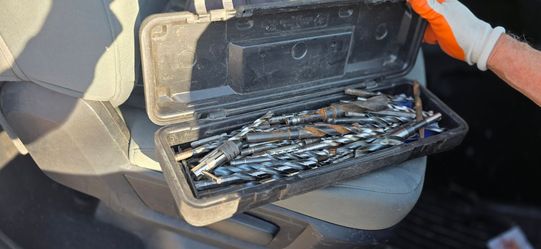 Mixed Drill Bit Set in Hard Case