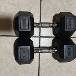 Set Of Dumbbells 25 Pounds
