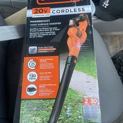 BLACK + DECKER Powerboost Cordless Sweeper 