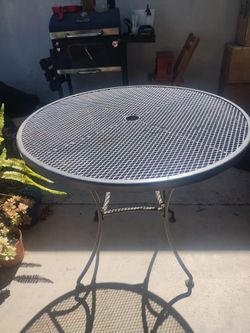 Patio table