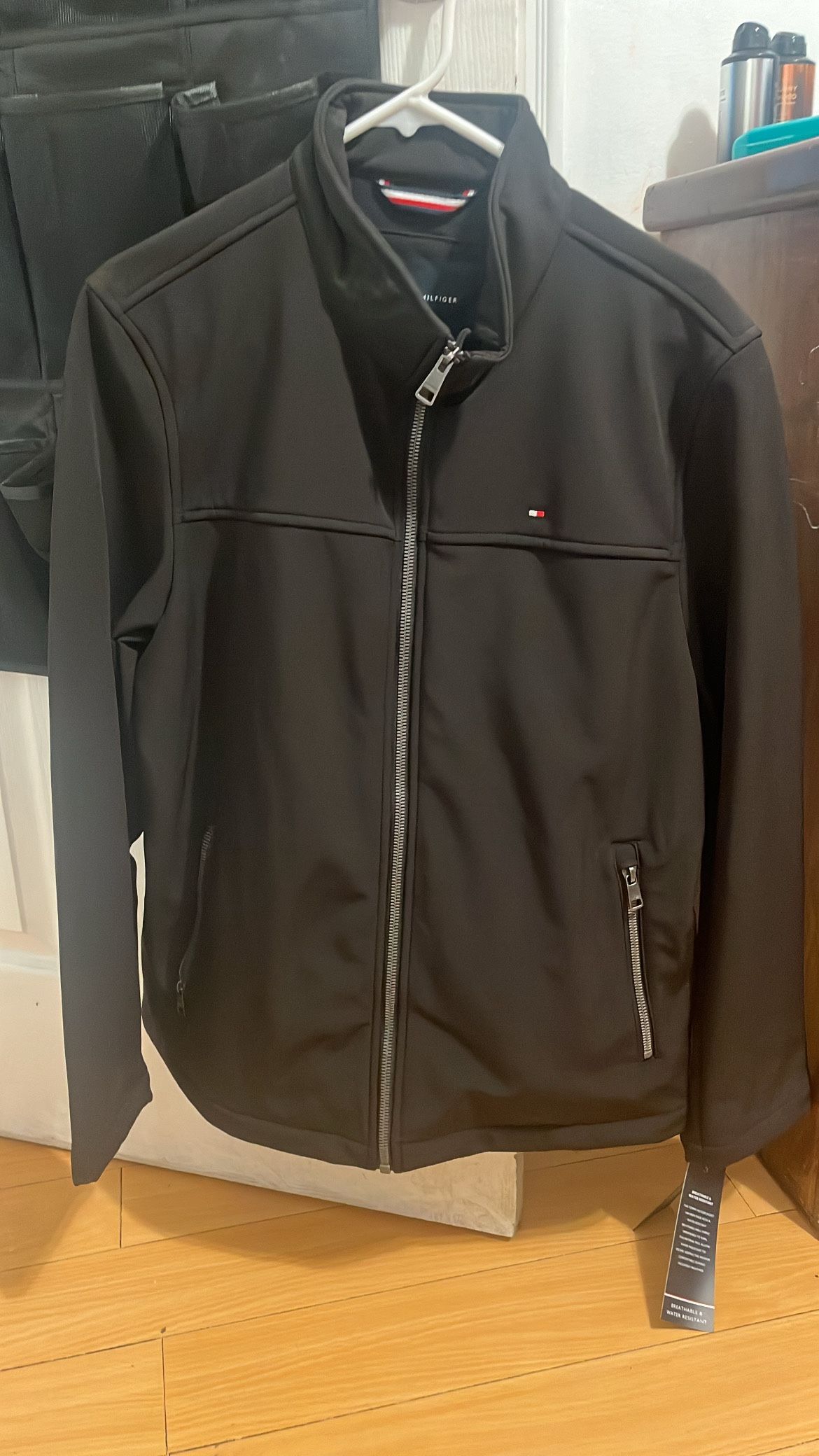 Tommy Hilfiger Men’s Soft Shell Classic Zip Front Jacket