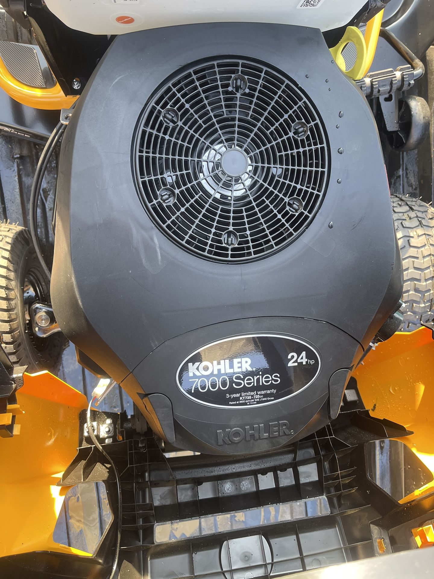 Cub Cadet Ser Mover 50 Inchs Blade 24 Hp Like New $220 Fir