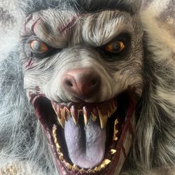 Halloween Werewolf Mask & Hand Patches