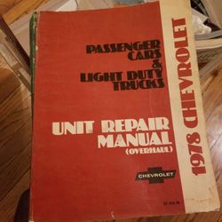 C10 Repair Manual 1978