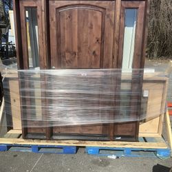 64x80 Exterior Solid Wood Door 