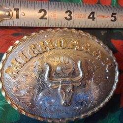 Hebilla Michoacan $35 Dlls. 