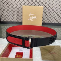 Christian Louboutin Men’s Belt With Box 2026 New