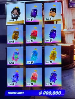 Fortnite Sprites (Please Read Description For List)