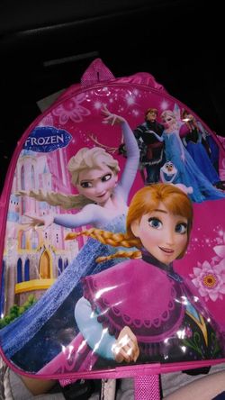 GIRLS FROZEN BOOK BAG SUPER CUTE GREAT XMAS GIFT