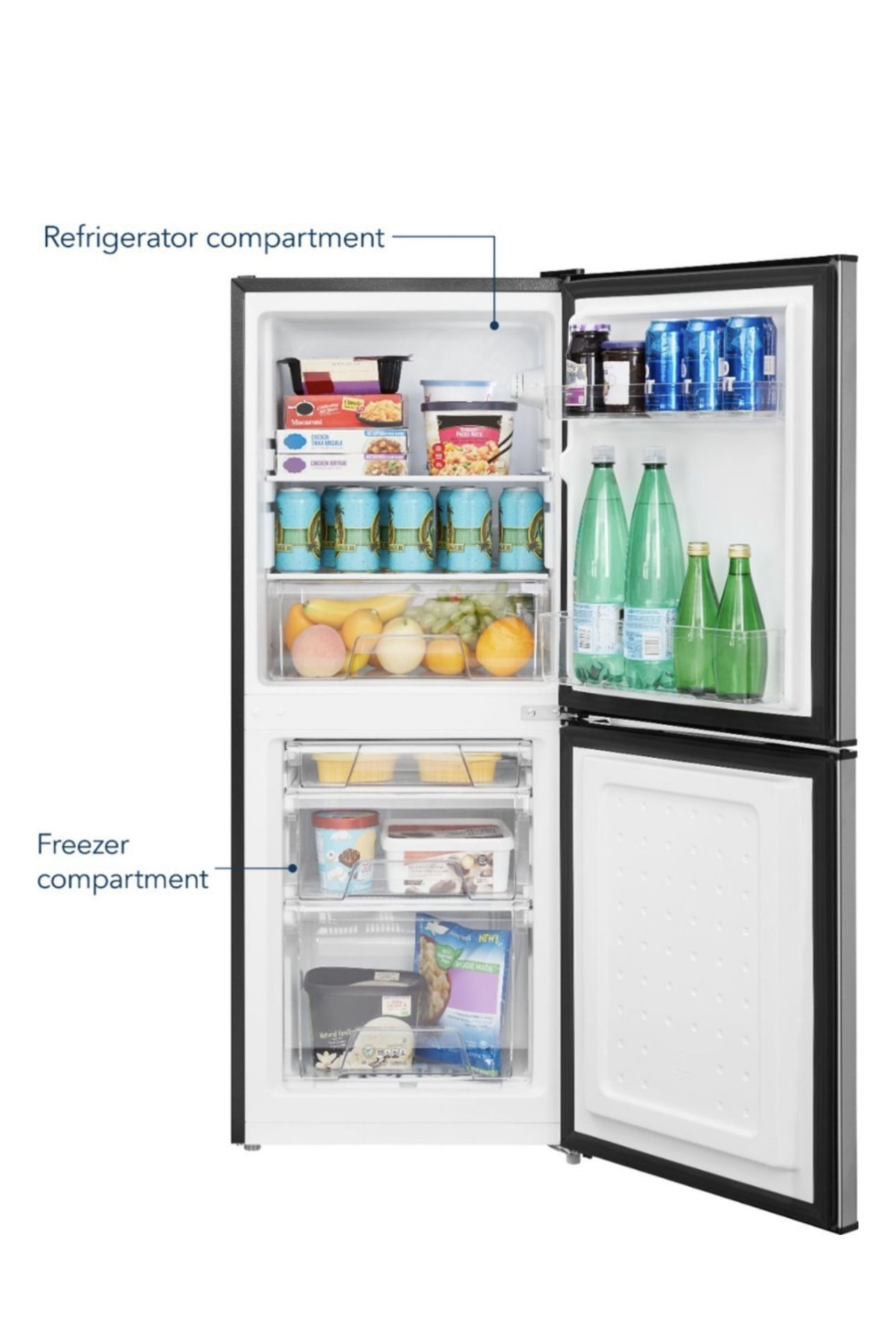 Like New Insignia 4.9 Cu. Ft. Mini Fridge