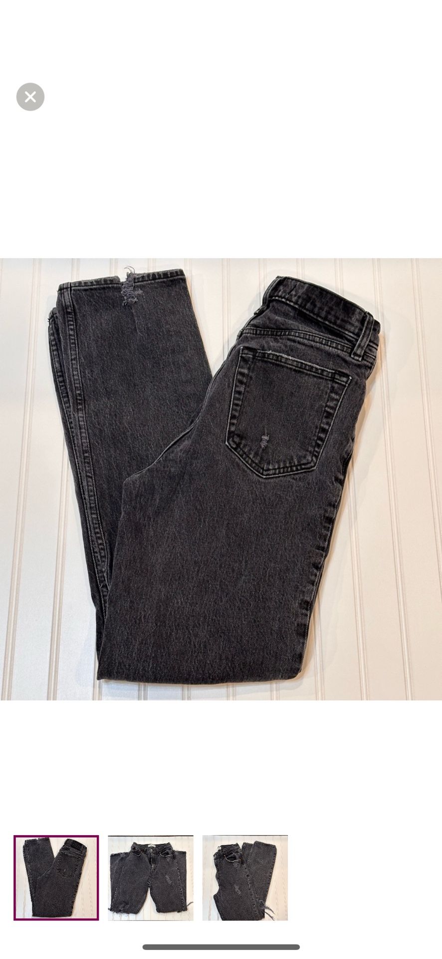 Abercrombie & Fitch 90’s Straight High Rise Jeans |Size: 26