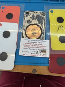  XR Back Glass Pick Your Color