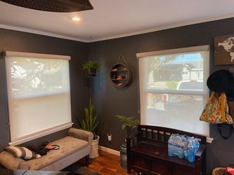 Faux wood Blinds/ Roller Shades/ Shutters. Window coverings