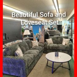 💥 New Arrival Sofa and Loveseat Set