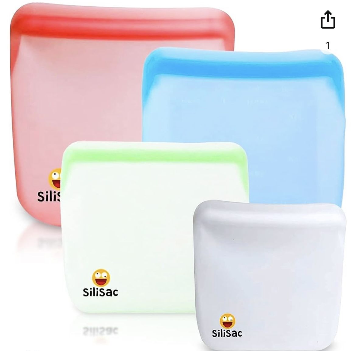 SiliSac Food Storage Containers