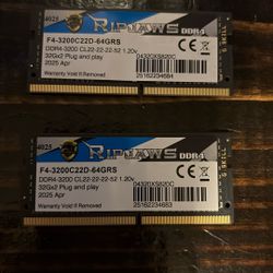64GB (2x32gb) DDR4 3200 sodimm 