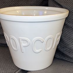 Ceramic Popcorn Bowl. Crate And Barrel