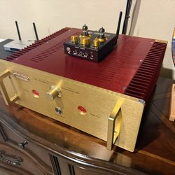 Dartzeel Amplifier with Speakers And Bluetooth Valve Preamp