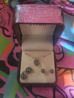 Pearl Silver Jewelry Set