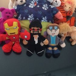 Box Of Stuffed Animals Stuffies For Kids Children Toys