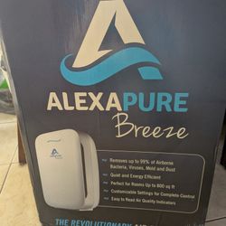AlexaPure Breeze True HEPA Air Purifier Sterilizer