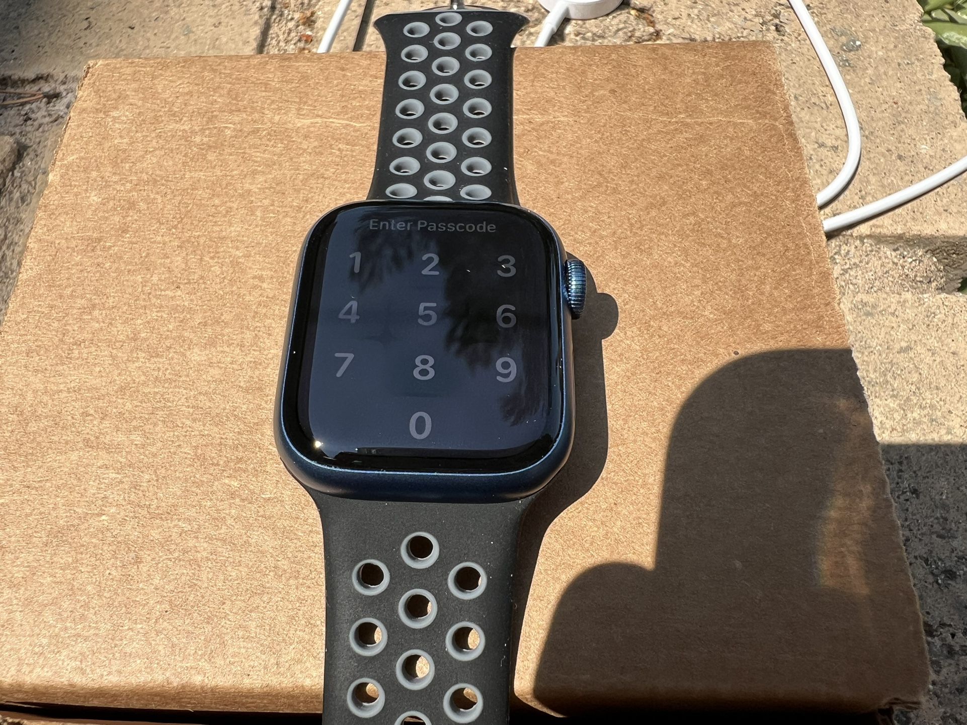 Apple Watch Series 7 blue 41mm cellular