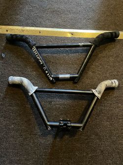 Black 2 wheel gang bars