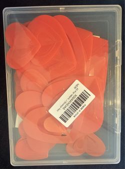 Decorative Hearts for Scrapbooks 60pcs