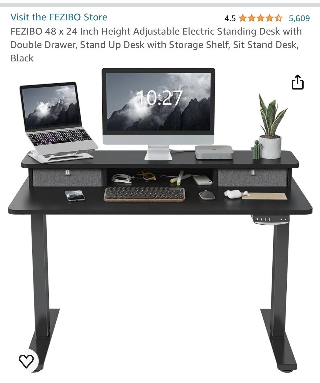 Sit Stand Desk 