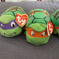 Beanie Babies Ninja Turtles 