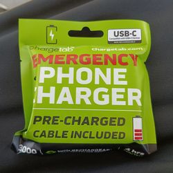 Emergency phone charger