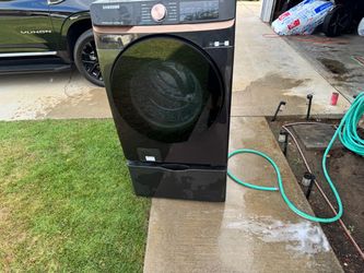 Samsung washer And gas dryer