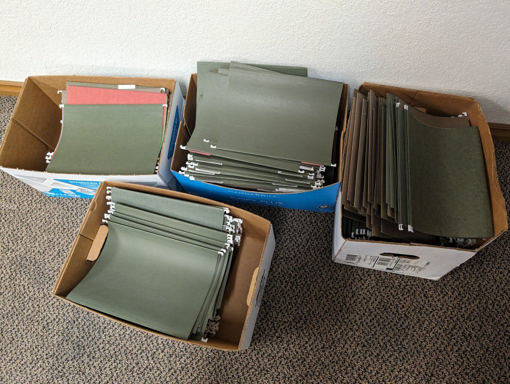 Letter Size Hanging Folders