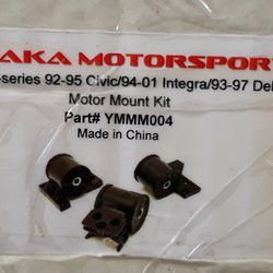 92-95 HONDA CIVIC MANUEL (HONDA B-SERIES )  3 MOTOR MOUNT  KITS  $150. BRAND NEW  !!! 👍👍👍