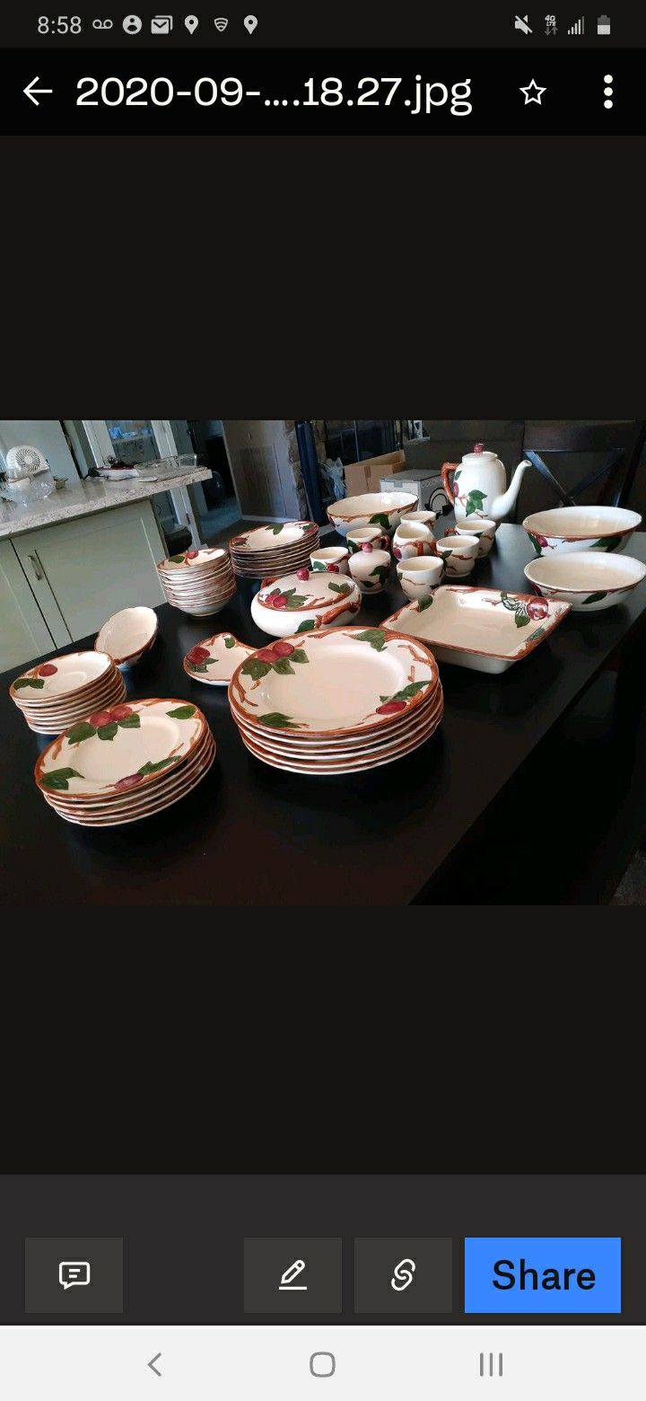 Francican Dishware 