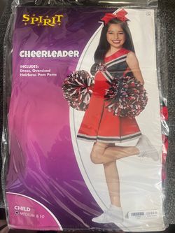 Spirit Cheerleader Halloween Costume Child Medium