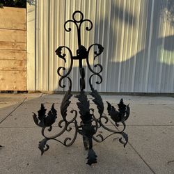 2 Spanish Style Vintage Candle Holders 