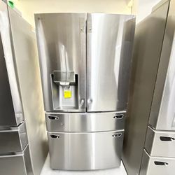 LG 30 Cu. Ft. Smart French Door Refrigerator with Craft Ice & Full-Convert Drawer