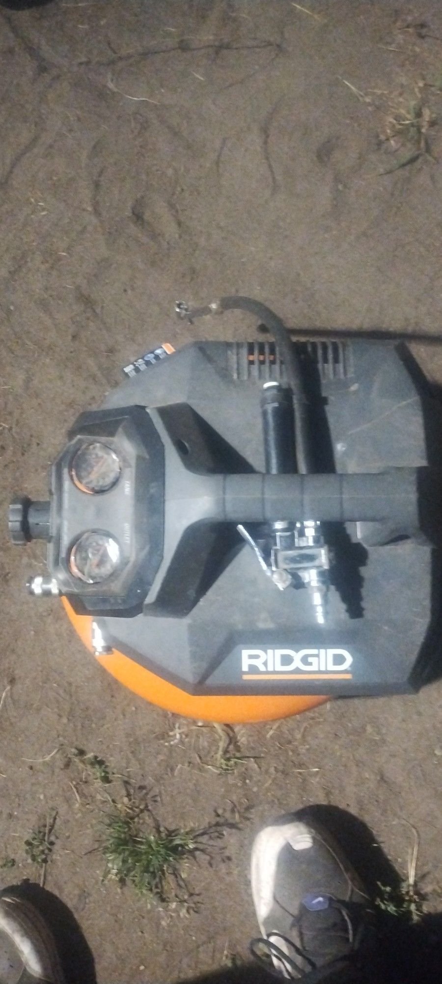 Ridgid 6 Gallon 150 Psi Air Compressor
