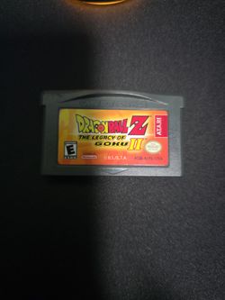 Dragonball Z The Legacy Of Goky II For GBA Rare