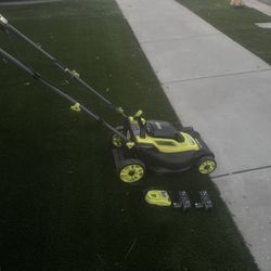 Ryobi Is Electric Lawnmower 