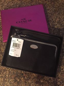 Coach wristlet