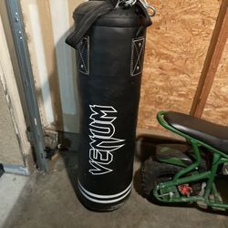 Venum punching bag
