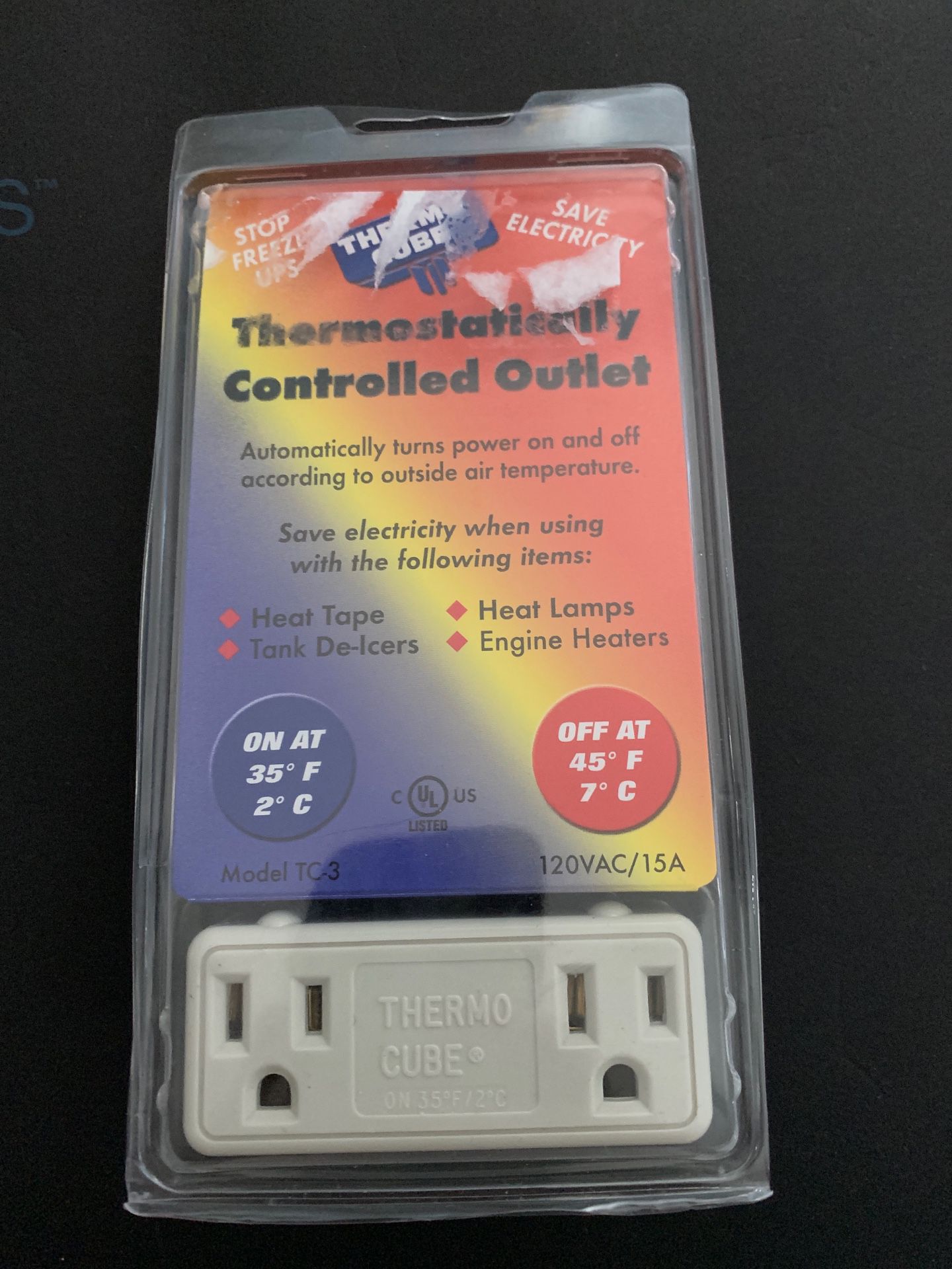 Thermostatically Controlled Outlet